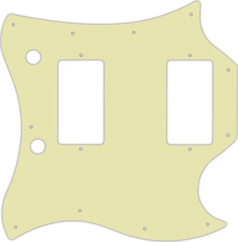 WD Custom Pickguard For Gibson 1963-1970 Full Face SG #34 Mint Green 3 Ply