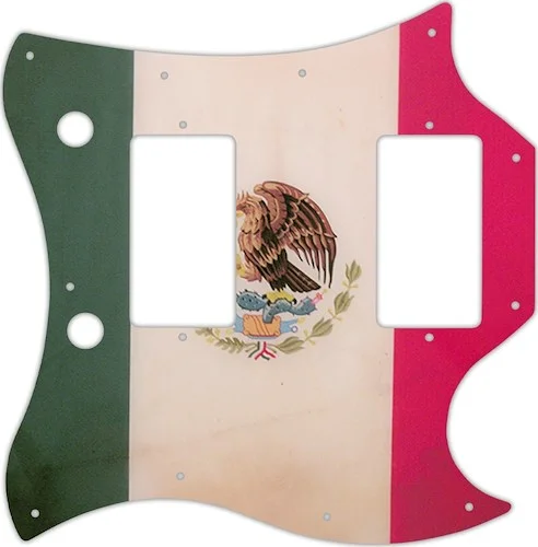 WD Custom Pickguard For Gibson 1963-1970 Full Face SG #G12 Mexican Flag Graphic