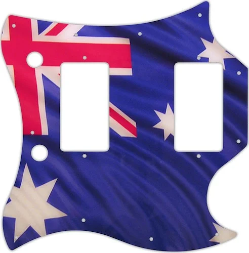 WD Custom Pickguard For Gibson 1963-1970 Full Face SG #G13 Aussie Flag Graphic