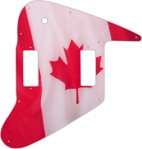WD Custom Pickguard For Gibson 1965-Present Non-Reverse Firebird #G11 Canadian Flag Graphic