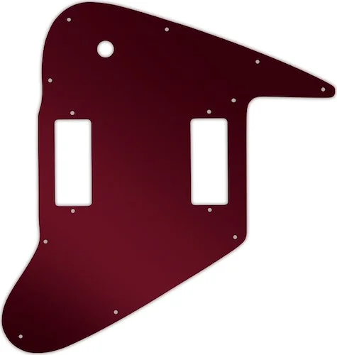 WD Custom Pickguard For Gibson 1965-Present Non-Reverse Firebird #10R Red Mirror
