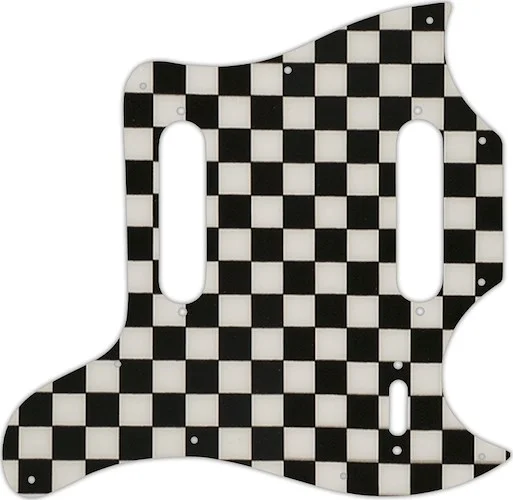 WD Custom Pickguard For Gibson 1970-1982 SG Style Melody Maker #CK01 Checkerboard Graphic