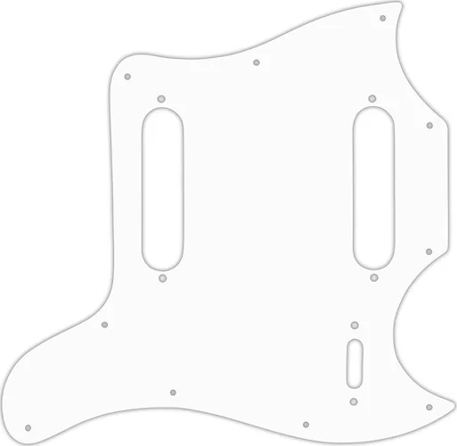 WD Custom Pickguard For Gibson 1970-1982 SG Style Melody Maker #04R White/Red/White