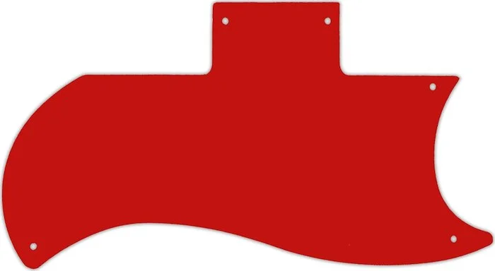 WD Custom Pickguard For Gibson 1971-Present Or 1961 Reissue Half Face SG #07 Red/White/Red