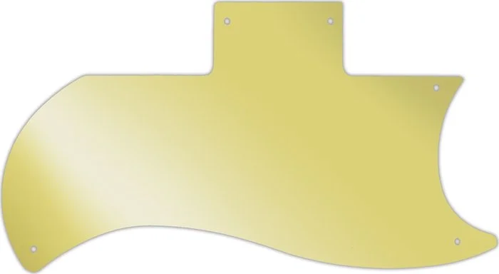 WD Custom Pickguard For Gibson 1971-Present Or 1961 Reissue Half Face SG #10GD Gold Mirror