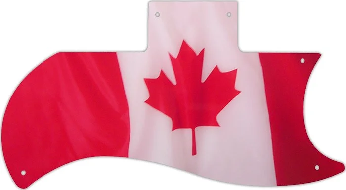 WD Custom Pickguard For Gibson 1971-Present Or 1961 Reissue Half Face SG #G11 Canadian Flag Graphic