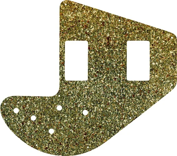 WD Custom Pickguard For Gibson 1975-1983 Ripper Bass #60GS Gold Sparkle 