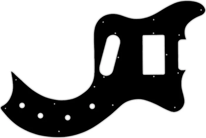 WD Custom Pickguard For Gibson 1978 Marauder #01 Black