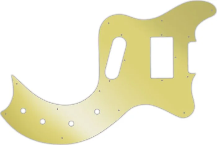 WD Custom Pickguard For Gibson 1978 Marauder #10GD Gold Mirror
