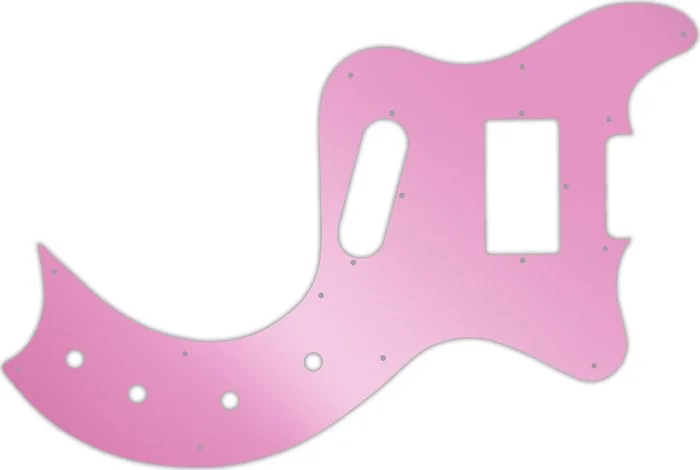 WD Custom Pickguard For Gibson 1978 Marauder #10P Pink Mirror