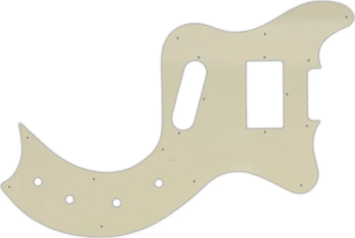 WD Custom Pickguard For Gibson 1978 Marauder #55 Parchment 3 Ply