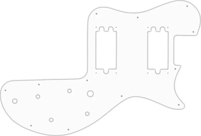 WD Custom Pickguard For Gibson 1980-1984 Sonex #04 White/Black/White