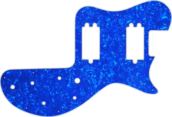 WD Custom Pickguard For Gibson 1980-1984 Sonex #28BU Blue Pearl/White/Black/White