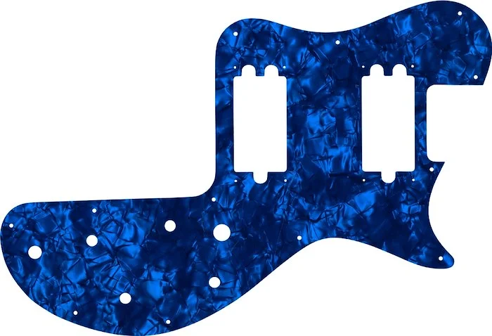 WD Custom Pickguard For Gibson 1980-1984 Sonex #28DBP Dark Blue Pearl/Black/White/Black