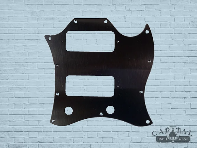 WD Custom Pickguard For Gibson 2008 SG Classic #27 Simulated Black Anodized (Used)