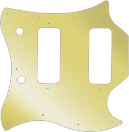 WD Custom Pickguard For Gibson 2008 SG Classic #10GD Gold Mirror