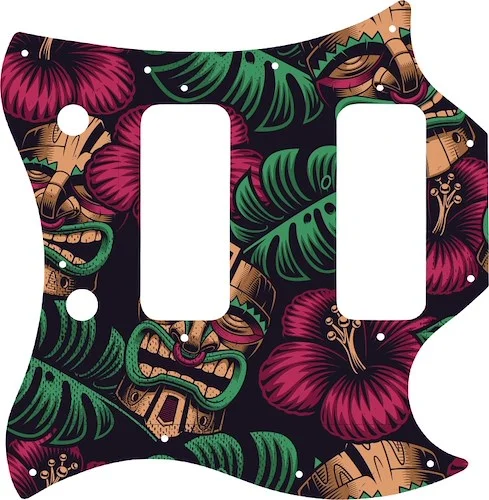 WD Custom Pickguard For Gibson 2008 SG Classic #GAL01 Aloha Tiki Graphic
