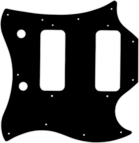 WD Custom Pickguard For Gibson 2008 SG Classic #03O Black/Orange/Black