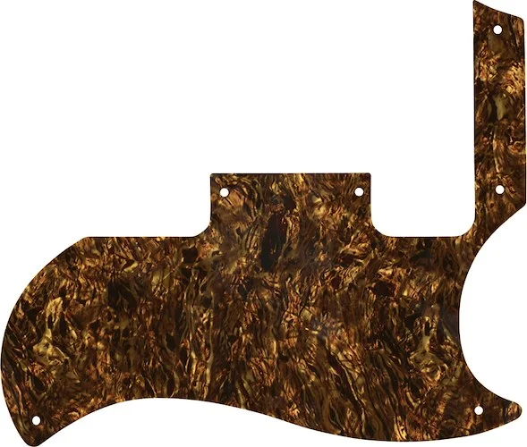 WD Custom Pickguard For Gibson 2010-2012 '60s Tribute SG Special #28TBP Tortoise Brown Pearl