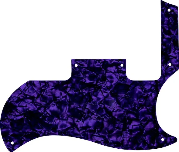 WD Custom Pickguard For Gibson 2010-2012 '60s Tribute SG Special #28PR Purple Pearl