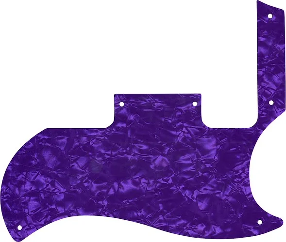 WD Custom Pickguard For Gibson 2010-2012 '60s Tribute SG Special #28PRL Light Purple Pearl