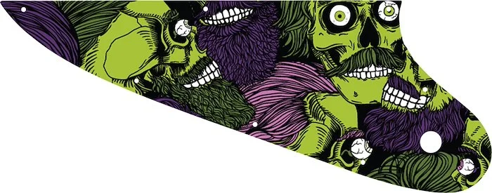 WD Custom Pickguard For Gibson 2010-2018 Reverse Firebird #GHA02 Zombeard Graphic