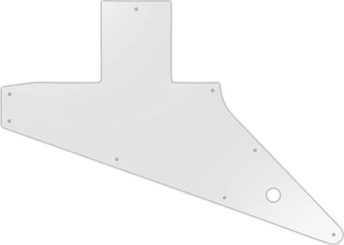 WD Custom Pickguard For Gibson 2010-Present Explorer #22 Translucent Milk White