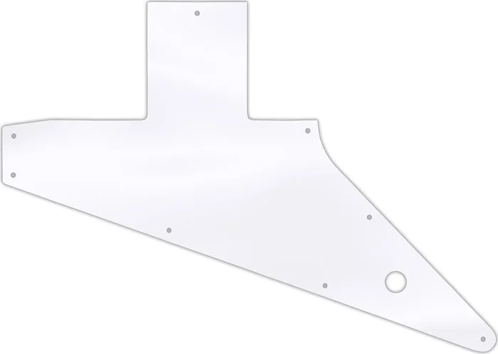 WD Custom Pickguard For Gibson 2010-Present Explorer #45 Clear Acrylic