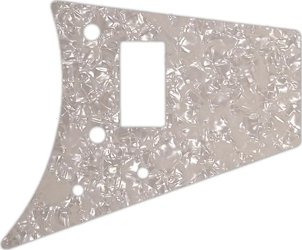 WD Custom Pickguard For Gibson 2011 Flying V Melody Maker #28A Aged Pearl/White/Black/White