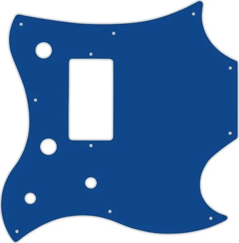 WD Custom Pickguard For Gibson 2011 SG Style Melody Maker #08 Blue/White/Blue