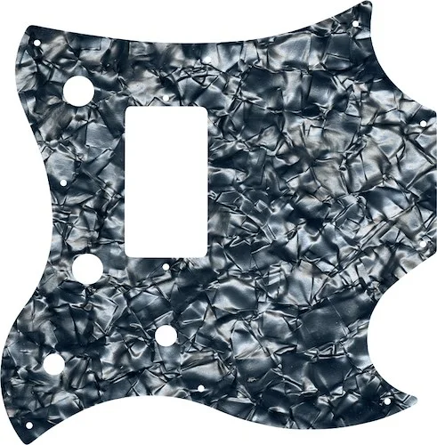 WD Custom Pickguard For Gibson 2011 SG Style Melody Maker #28SG Silver Grey Pearl
