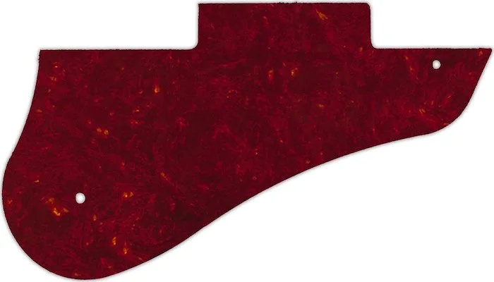 WD Custom Pickguard For Gibson 2012 Midtown Custom #05R Tortoise Shell Red