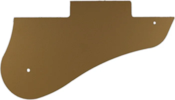 WD Custom Pickguard For Gibson 2012 Midtown Custom #59 Gold/Clear/Gold