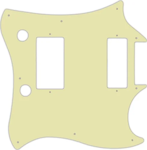 WD Custom Pickguard For Gibson 2014 Limited Edition Exclusive Run SG 24 Fret With Firebird Mini Humb