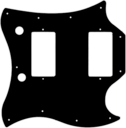 WD Custom Pickguard For Gibson 2017-Present Modern SG Standard #03 Black/White/Black