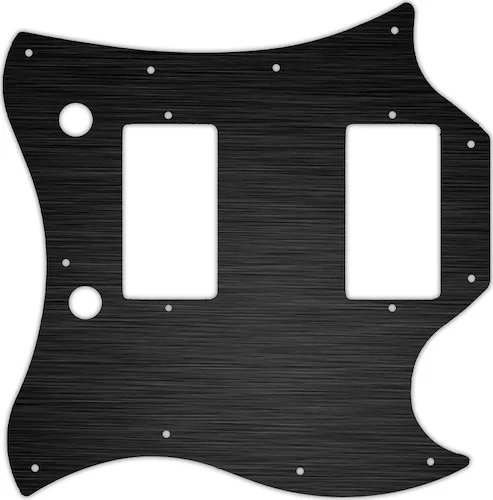 WD Custom Pickguard For Gibson 2017-Present Modern SG Standard #27 Simulated Black Anodized