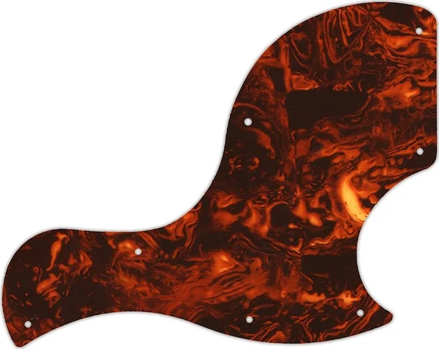WD Custom Pickguard For Gibson 2018 SG Junior #05F Faux Tortiose