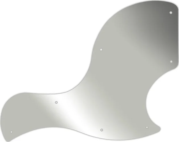 WD Custom Pickguard For Gibson 2018 SG Junior #10 Mirror