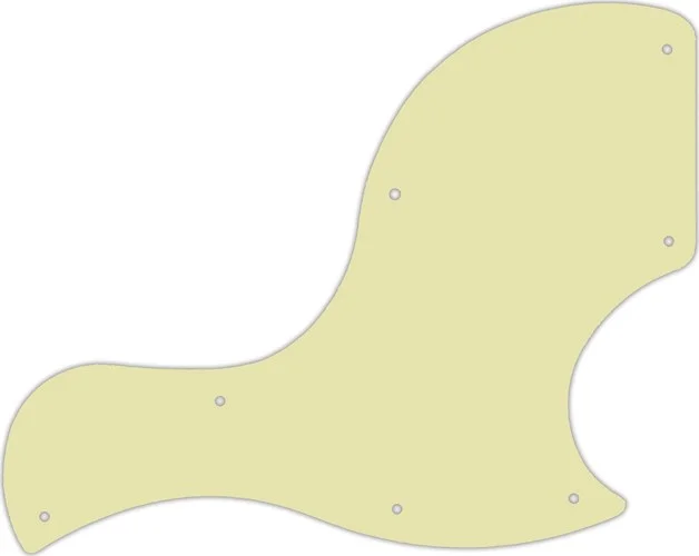 WD Custom Pickguard For Gibson 2018 SG Junior #34 Mint Green 3 Ply