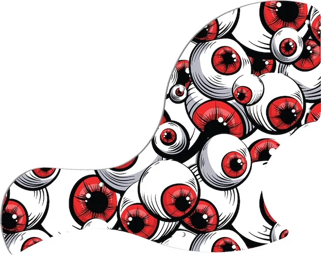 WD Custom Pickguard For Gibson 2018 SG Junior #GHA01 Red Eye Graphic