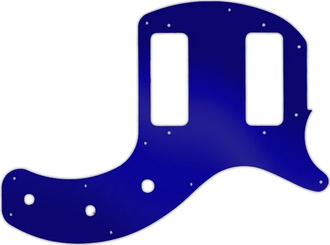 WD Custom Pickguard For Gibson 2019 Les Paul Special Tribute Double Cut #10DBU Dark Blue Mirror