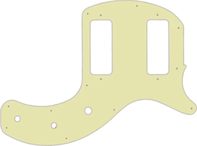 WD Custom Pickguard For Gibson 2019 Les Paul Special Tribute Double Cut #34 Mint Green 3 Ply