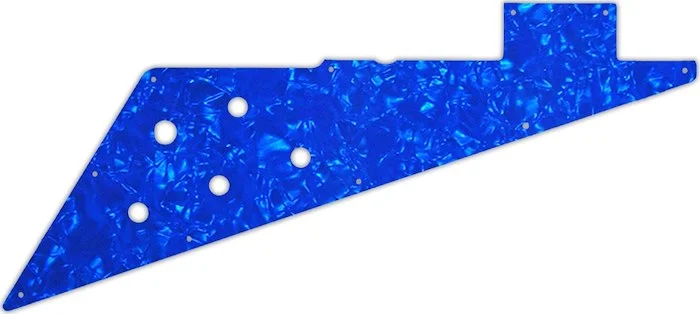 WD Custom Pickguard For Gibson 2019-Present Original Collection Flying V #28BU Blue Pearl/White/Blac