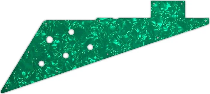WD Custom Pickguard For Gibson 2019-Present Original Collection Flying V #28GR Green Pearl/White/Bla