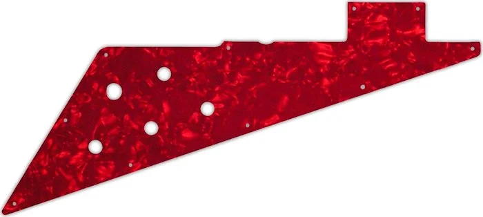 WD Custom Pickguard For Gibson 2019-Present Original Collection Flying V #28R Red Pearl/White/Black/