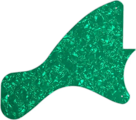WD Custom Pickguard For Gibson 2019-Present Original Collection Les Paul Junior #28GR Green Pearl/Wh