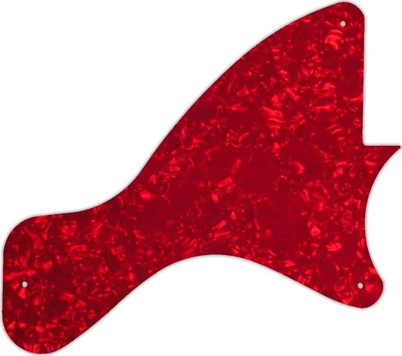 WD Custom Pickguard For Gibson 2019-Present Original Collection Les Paul Junior #28R Red Pearl/White