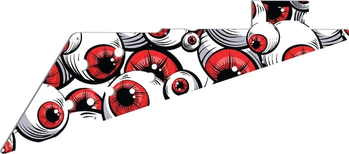 WD Custom Pickguard For Gibson 2019-Present Original Collection Flying V #GHA01 Red Eye Graphic