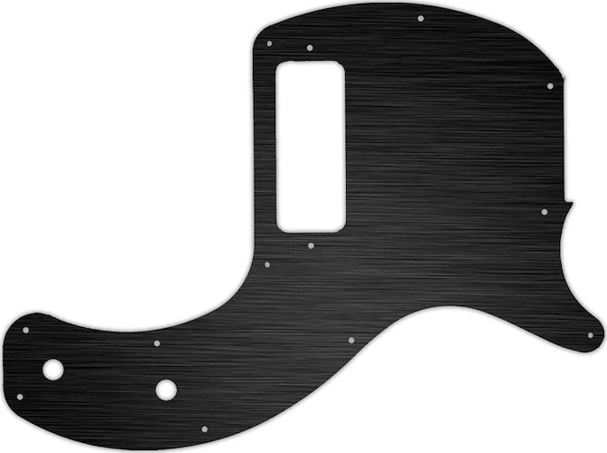 WD Custom Pickguard For Gibson 2019-Present Les Paul Junior Tribute DC #27 Simulated Black Anodized