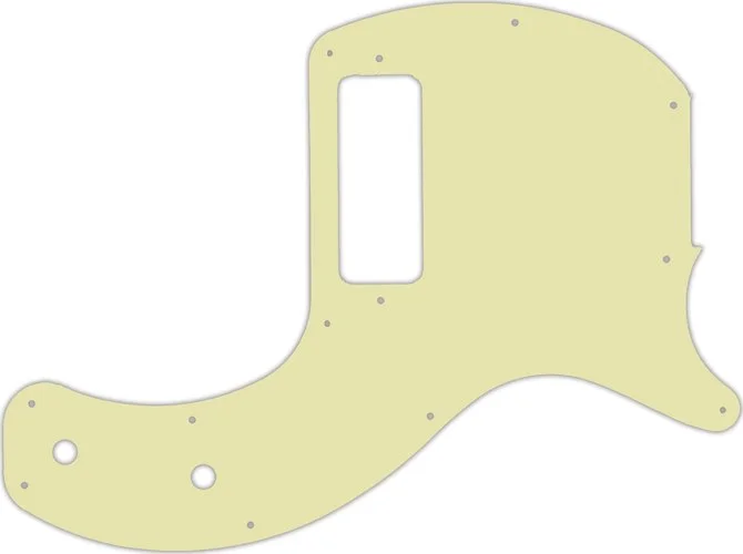 WD Custom Pickguard For Gibson 2019-Present Les Paul Junior Tribute DC #34 Mint Green 3 Ply